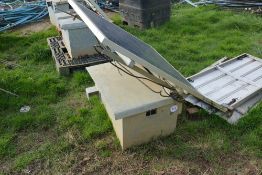 Solar Energisers - comprises heavy duty galvanised case c/w solar panel,