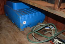 Ad Blue tank with electric pump