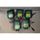 5 x Pulsara PC850 energisers