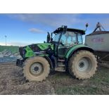 2020 Deutz Fahr 6140 4wd tractor Reg: AU20 AZO, 2526 hours, 540/65R38 Rear wheels and tyres,