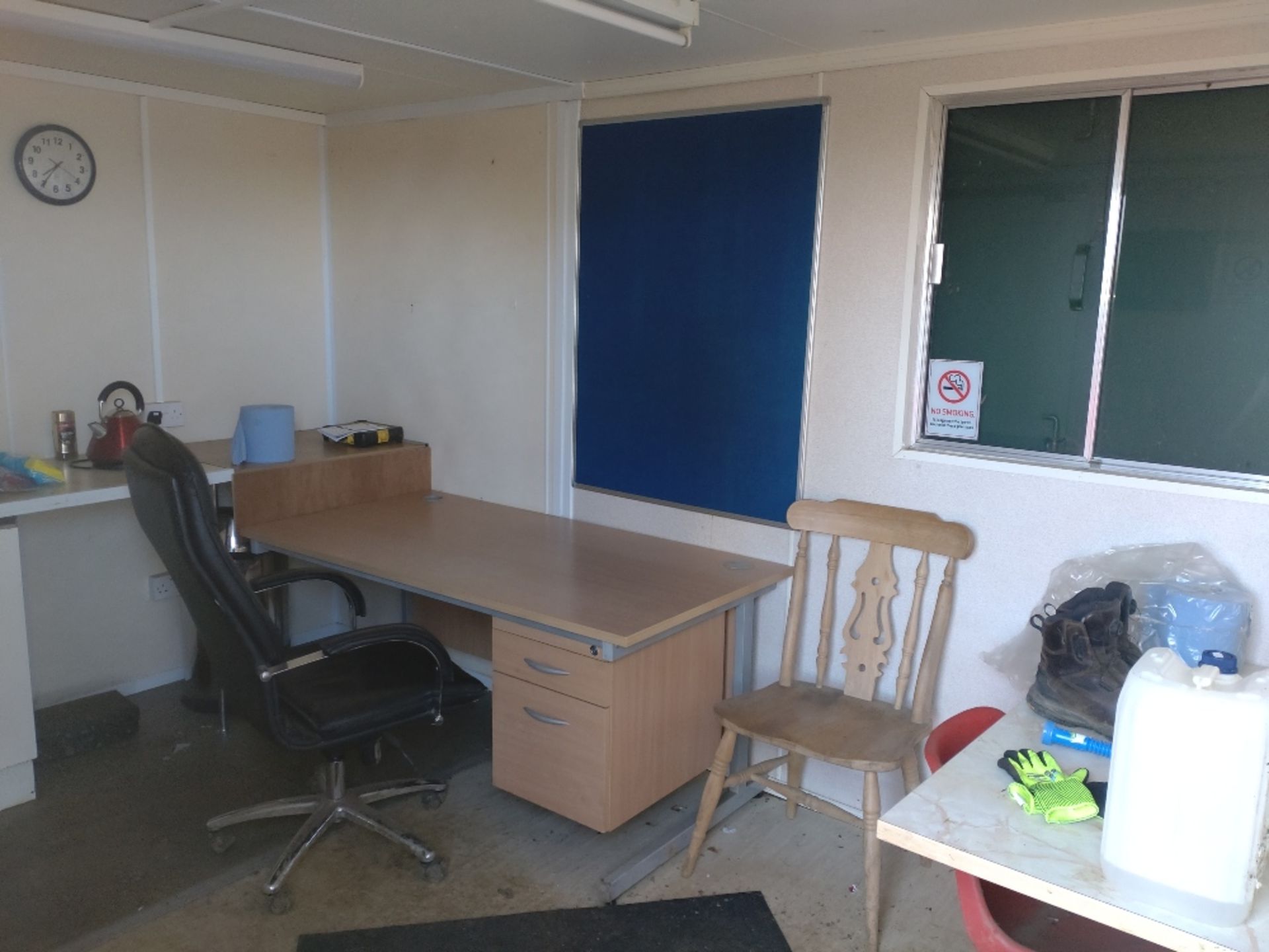 Office -comprising office, store room with separate toilet, external store c/w office furniture, - Image 2 of 3