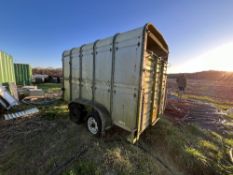 Ifor Williams 10` livestock trailer c/w sheep decks