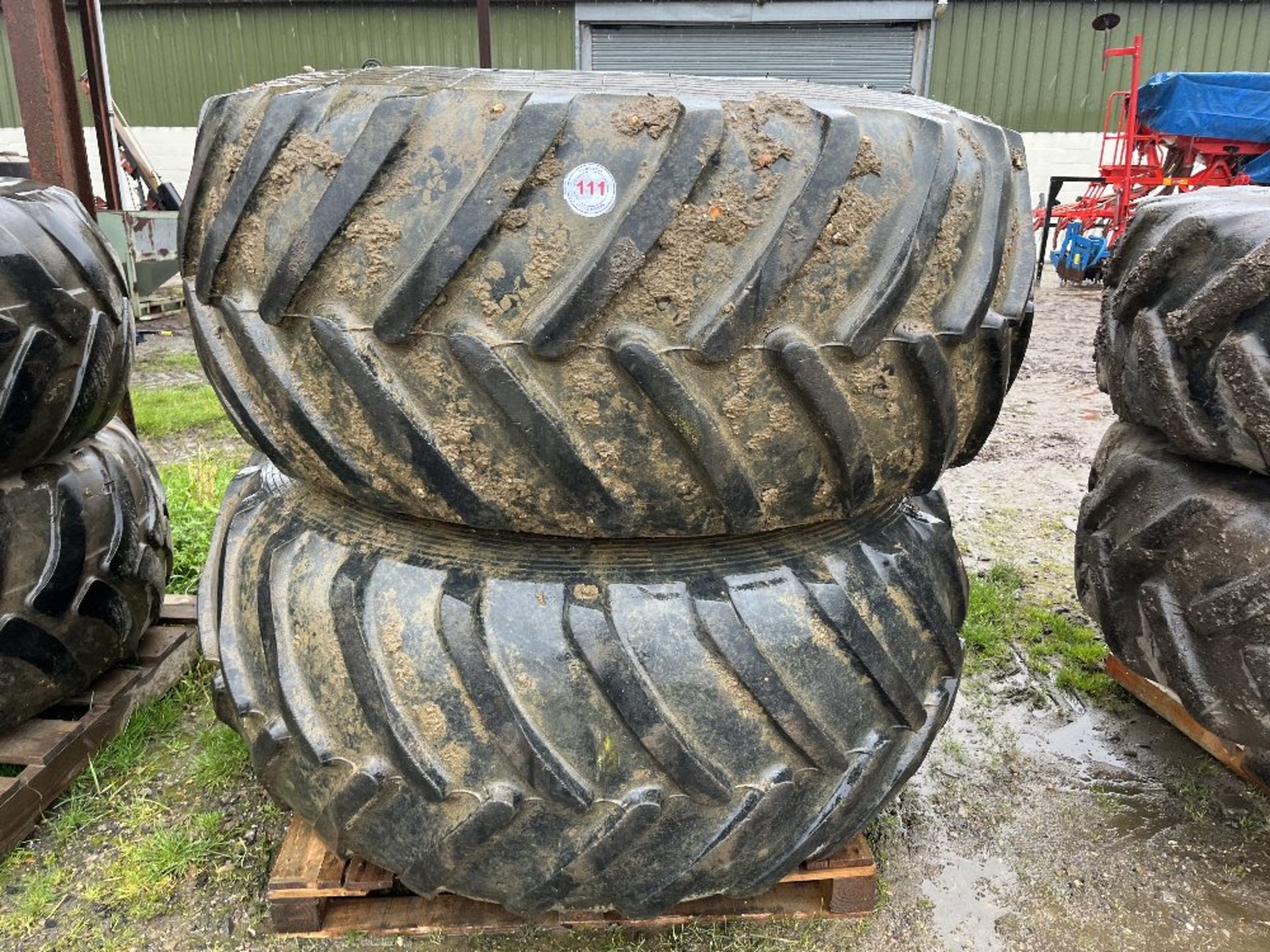 Pair Voltyre 28.1 R 26 flotation wheels - Image 2 of 2