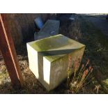 Galvanised water trough 0.76m x 0.96m