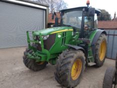 2016 John Deere 6110 MC, reg AV65 XJA, 8404hrs,