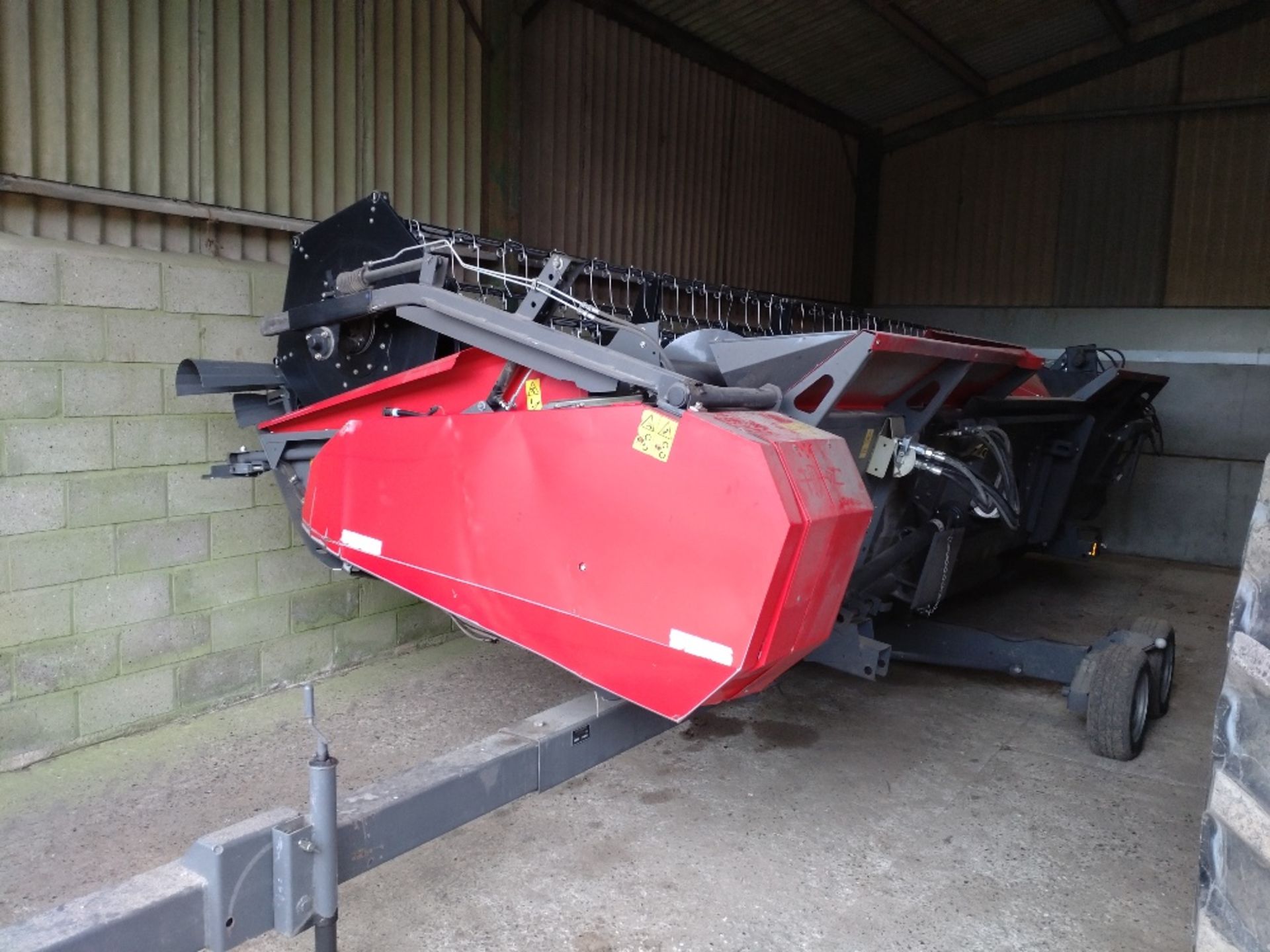 2010 Massey Ferguson Centura 7280 Combine, reg AY10 DUR, 1601 engine hours, 1293 drum hours, - Image 8 of 12