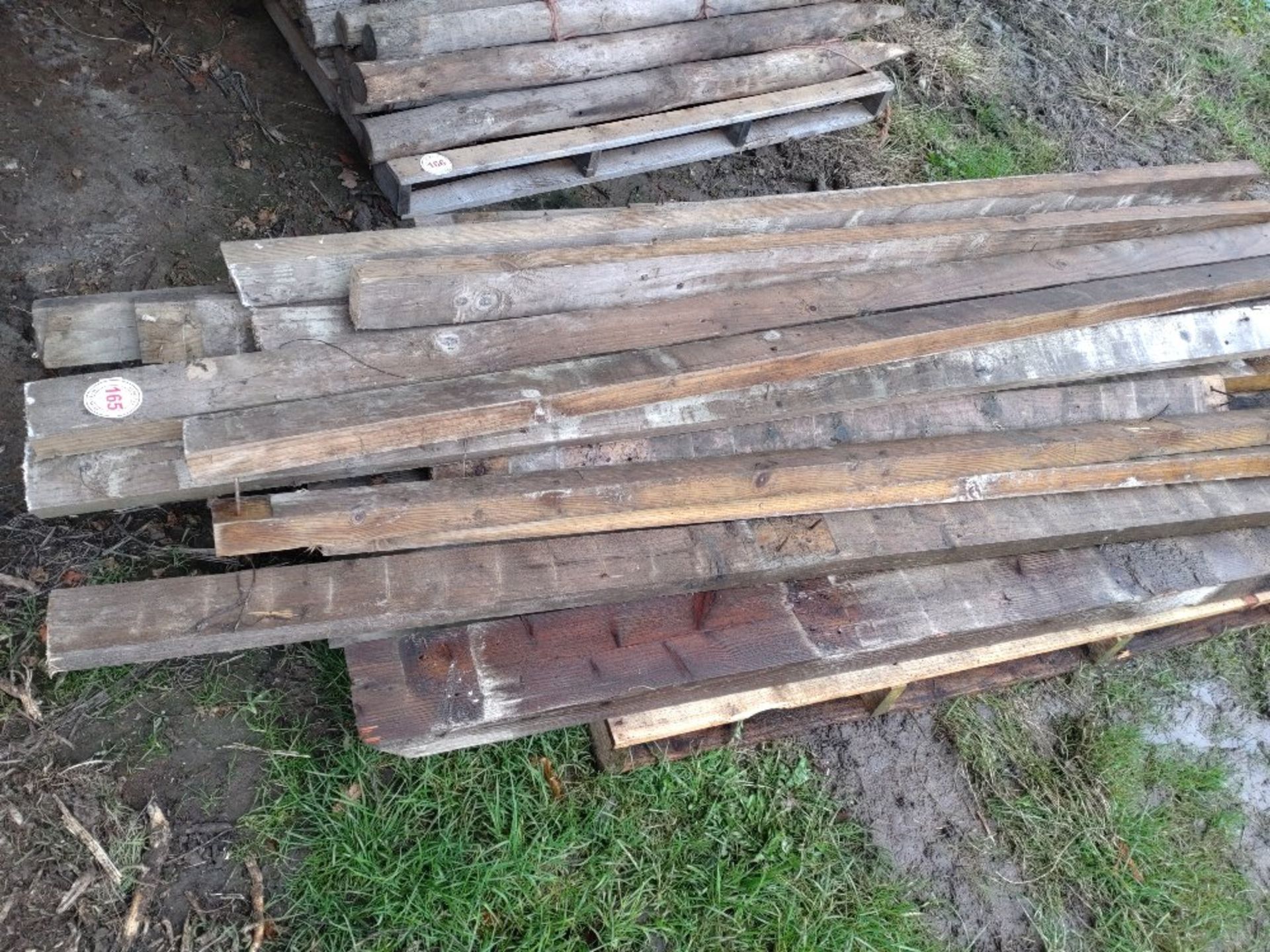 Qty timber as lotted