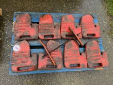 Qty tractor wafer weights