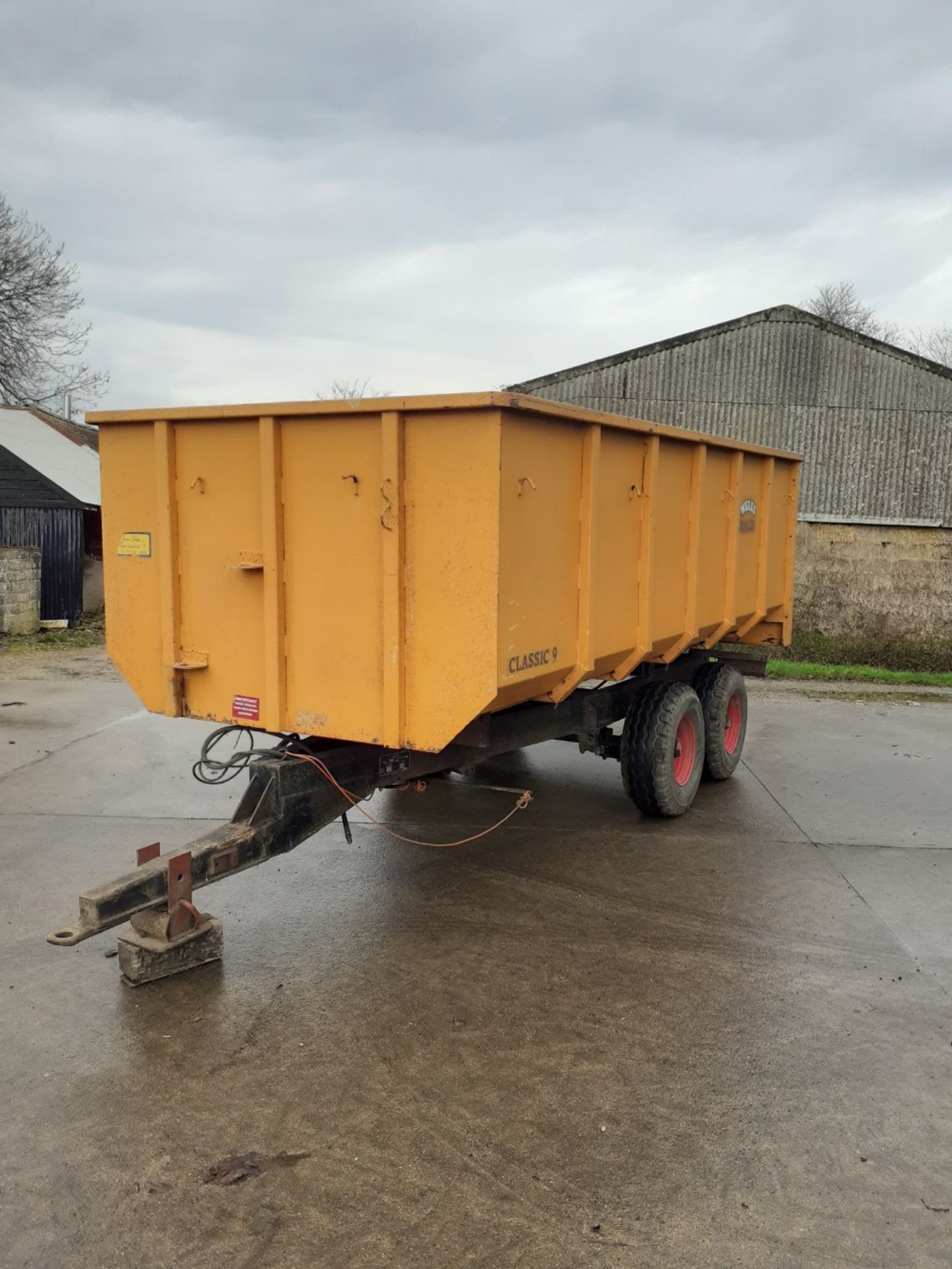 Weekes 9 tonne classic trailer, on our farm since new, - Image 5 of 5