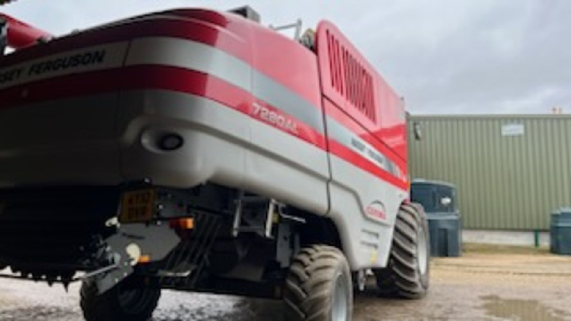 2010 Massey Ferguson Centura 7280 Combine, reg AY10 DUR, 1601 engine hours, 1293 drum hours, - Image 5 of 12