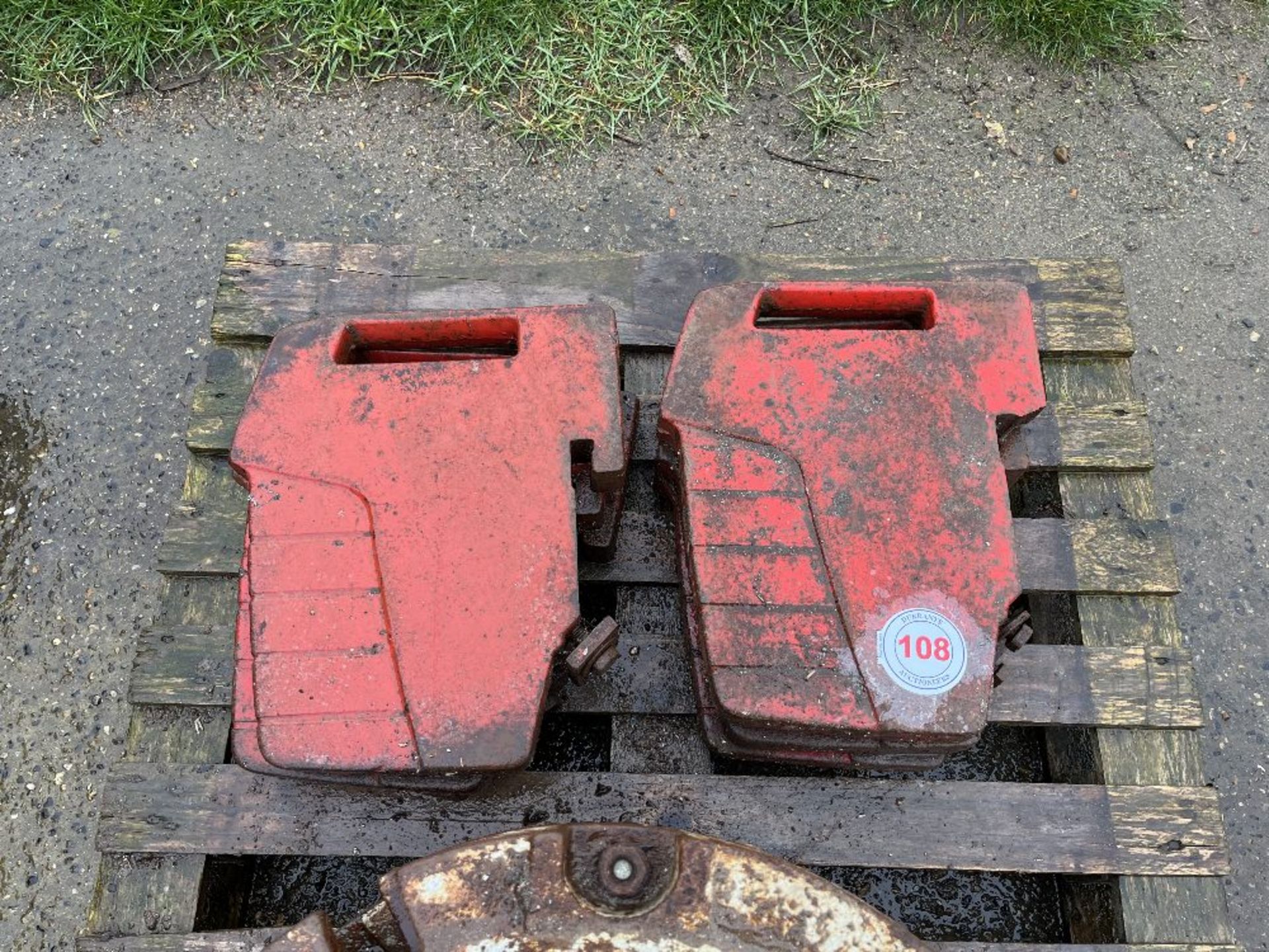 Qty tractor wafer weights