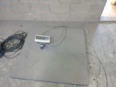 Electronic weigh panel 1.2m x 1.2m with