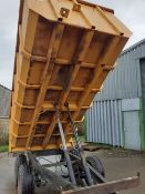 Weekes 9 tonne classic trailer, on our farm since new,
