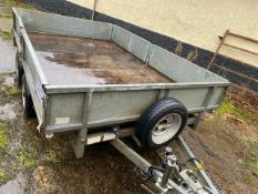 Ifor Williams flat bed trailer LM-10-6.G.