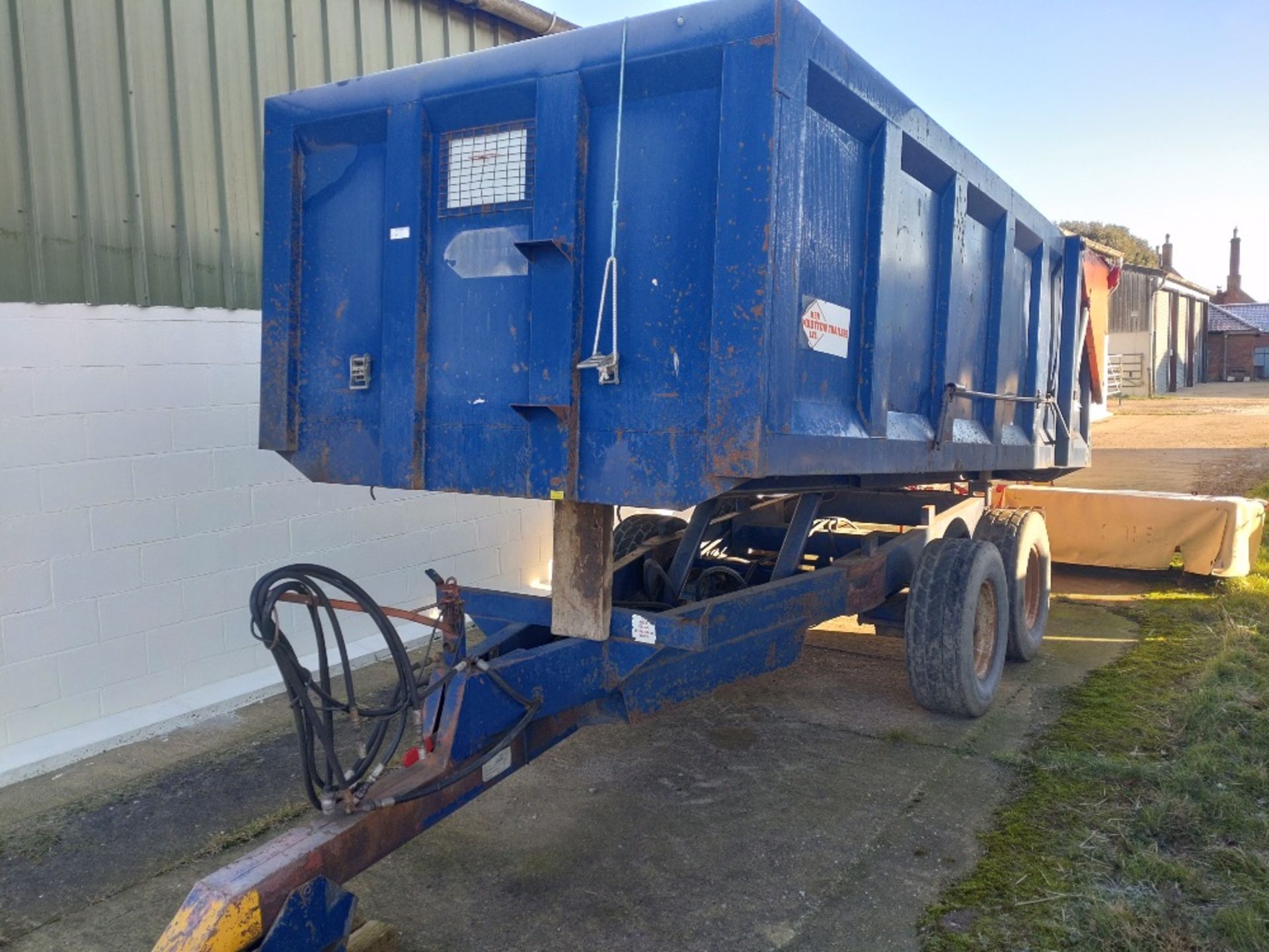 1981 Ken Wooton 10Tonne tandem axle hydr - Image 3 of 8