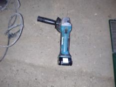 Makita cordless 4.5" angle grinder