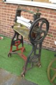 Vintage Cast Iron Mangle by Rubba