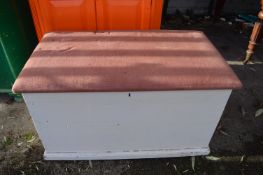 Victorian Painted Pine Blanket Box