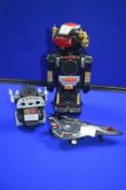 Magic Mike II Robot, Marchon Mini Bot, and Stealth Plane