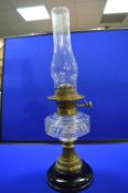 Victorian Oil Lamp Hink’s No.2 Duplex