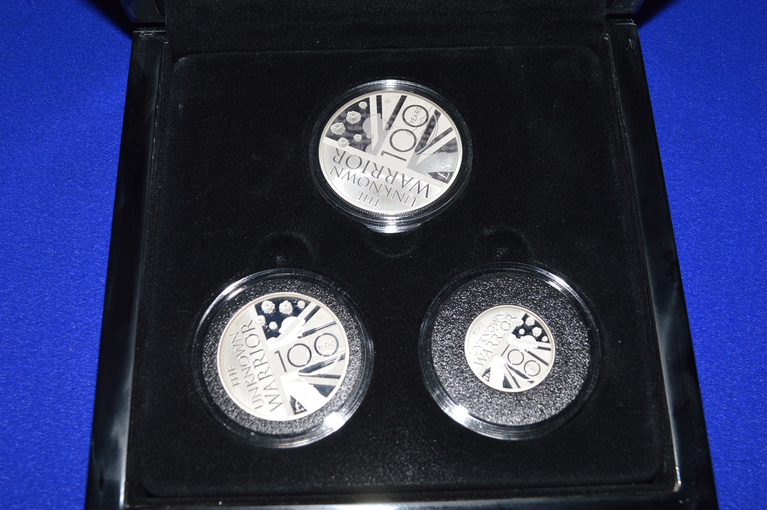 100th Anniversary of the Unknown Warrior Silver Three Coin Proof Set 2020 - Image 2 of 2