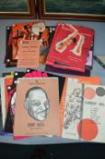 1960’s and 70’s Souvenir Jazz Programmes