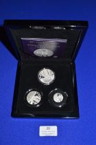 100th Anniversary of the Unknown Warrior Silver Three Coin Proof Set 2020