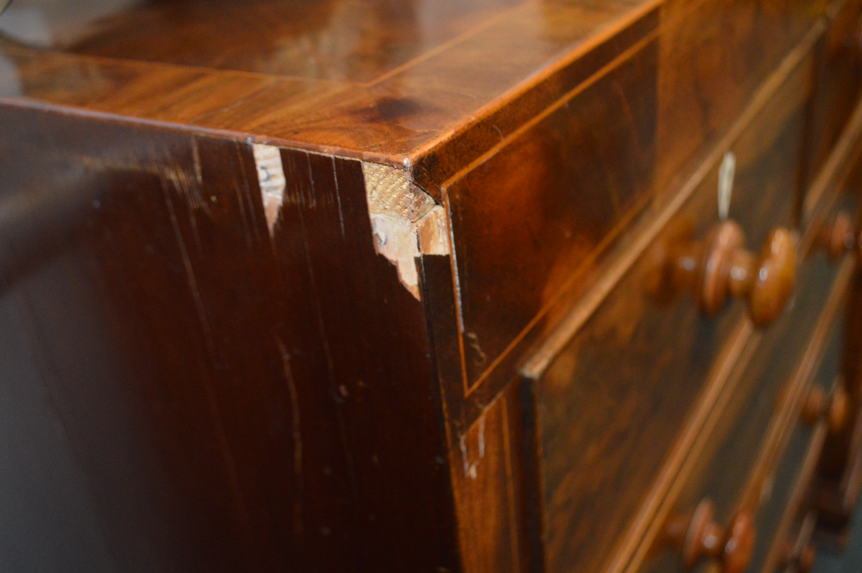 Victorian Two Over Three Chest of Drawers - Image 3 of 5