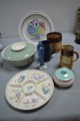 Poole Pottery Tableware plus Doulton Items etc.