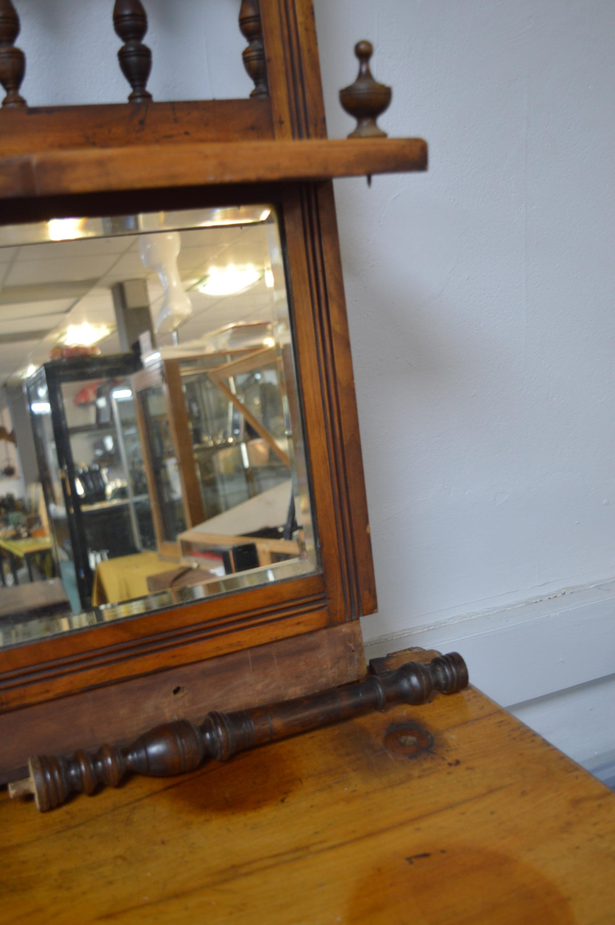 Victorian Mahogany Mirrored Back Sideboard plus Mi - Image 2 of 3