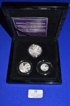 100th Anniversary of the Unknown Warrior Silver Three Coin Proof Set 2020