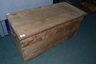 Pine Blanket Box