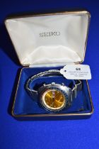 Seiko Chronograph Automatic Wristwatch (in working condition)