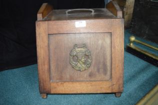 Wooden Coal Box