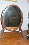 Victorian Mahogany Dressing Table Mirror