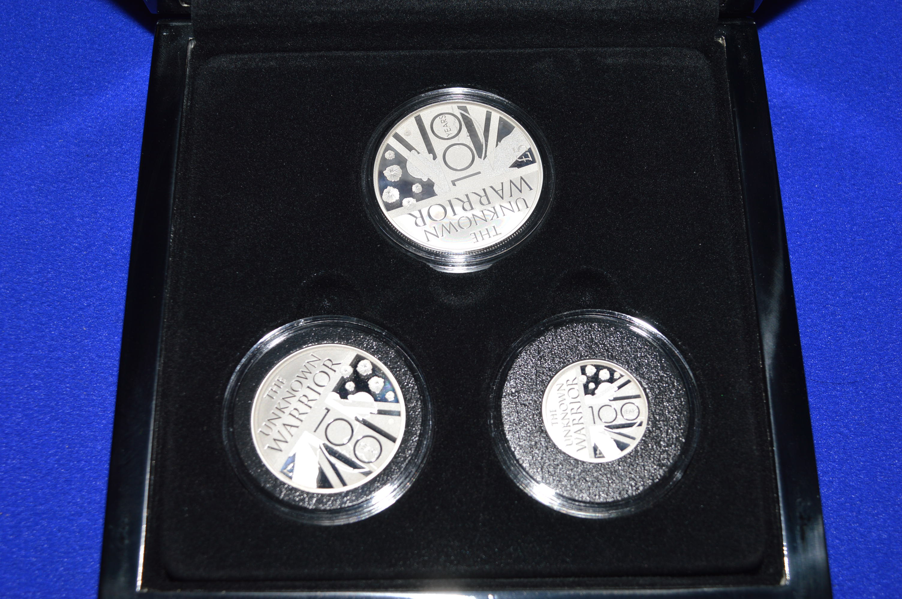 100th Anniversary of the Unknown Warrior Silver Three Coin Proof Set 2020 - Image 2 of 2