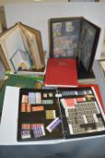 Stamp Albums and Assorted British and Worldwide Stamps