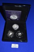 100th Anniversary of the Unknown Warrior Silver Three Coin Proof Set 2020