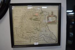Original Robert Morden East Yorkshire Map circa 1700