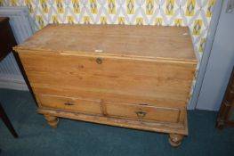 Stripped Pine Mule Chest