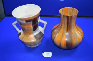 Beswick Art Deco Vase and a Myott Vase