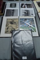 Four Album of Signed Football Photographs