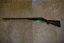 E. Belciv Side-by-Side Hamer Action Shotgun (serial number unknown)