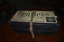 Vintage 1960's Bentleys Snowflake Laundry Box