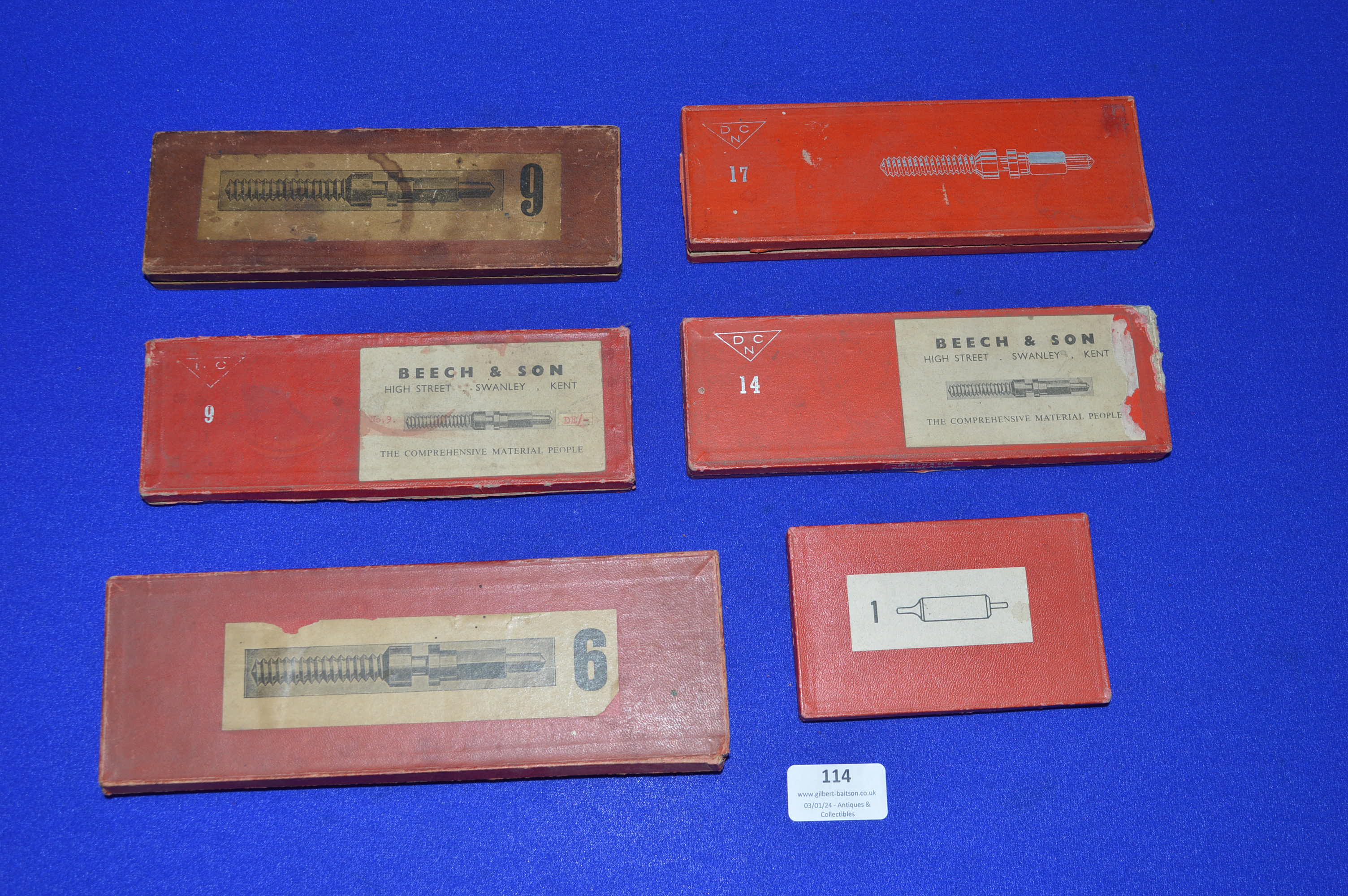 Box Sets of Watch Maker's Winding Stems - Image 2 of 2