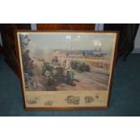 Bentley at Le Mans 1929 Framed Print by Terrence Cuneo