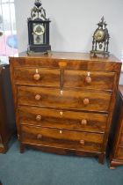 Victorian Two Over Three Chest of Drawers