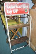 BP Garage Forecourt Oil Stand