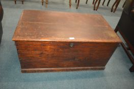 Victorian Oak and Pine Blanket Box