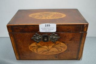 Inlaid Georgian Tea Caddy